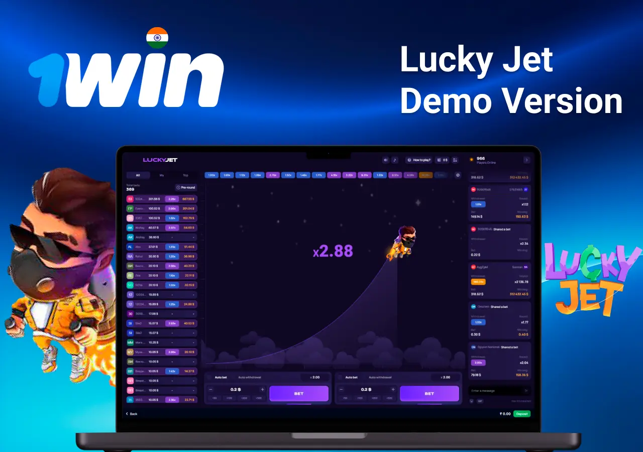 Lucky Jet through the mobile app with convenient registration options